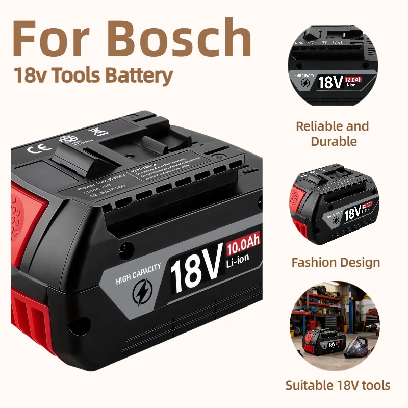

Upgrade 18v battery for bosch 18v power tool Drills/Drivers Impact Wrenches Angle Grinders compatible for 보쉬 18v 배터리