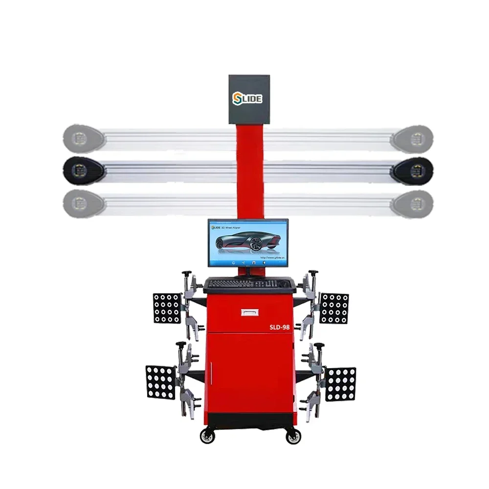 3d Wheel Aligner John Bean Price of Wheel Alignment Machine for Garage Shop for Large Automotive Body Shop Use