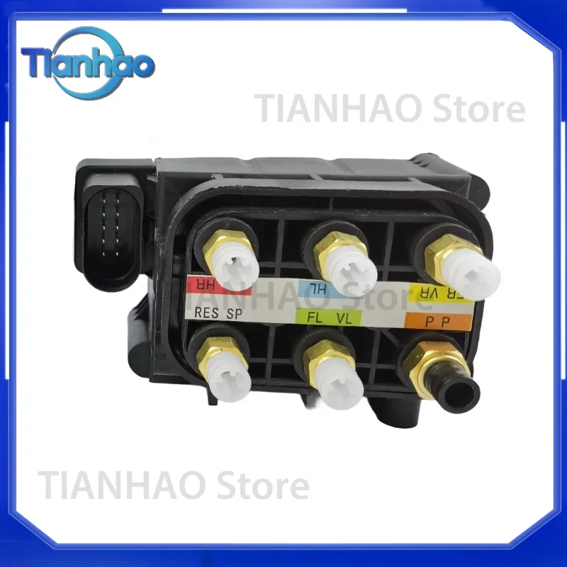 For Mercedes-Benz W164 W166 W221 W251 Air Suspension Solenoid Valve Air Damper Air Distributor A2123200358 2513200058 view 2
