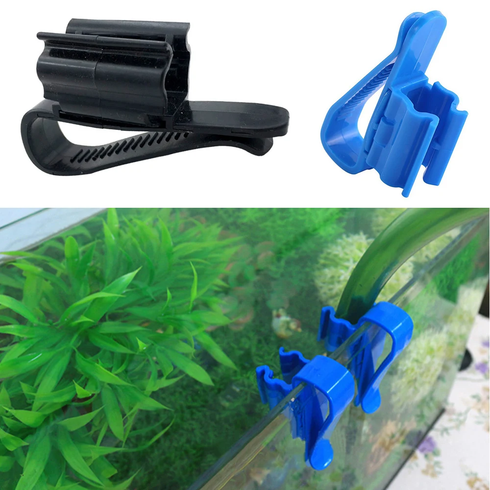 Hose Fixing Clip Filter Bucket Clip Water Pipe Clip Filter Hose Holder Tube Clamp Aquarium Filtration Holder Save Space Portable