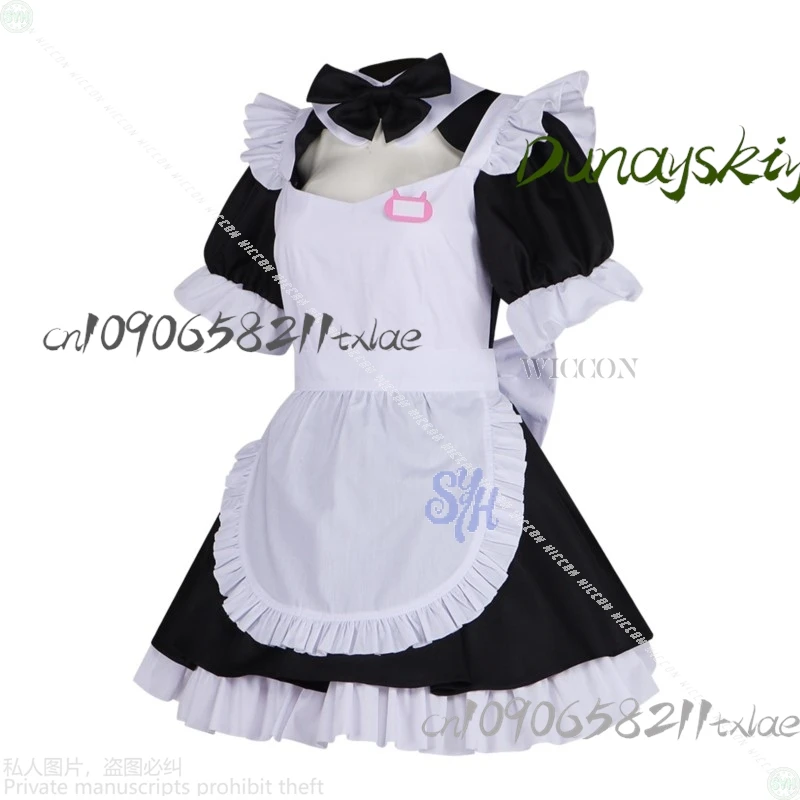 أرنب هول لعبة مشروع Sekai Mikuuu تأثيري Kawaii Jirai Kei الفتيات أنيمي زي اليابانية خادمة فستان جميل لوليتا هالوين #2