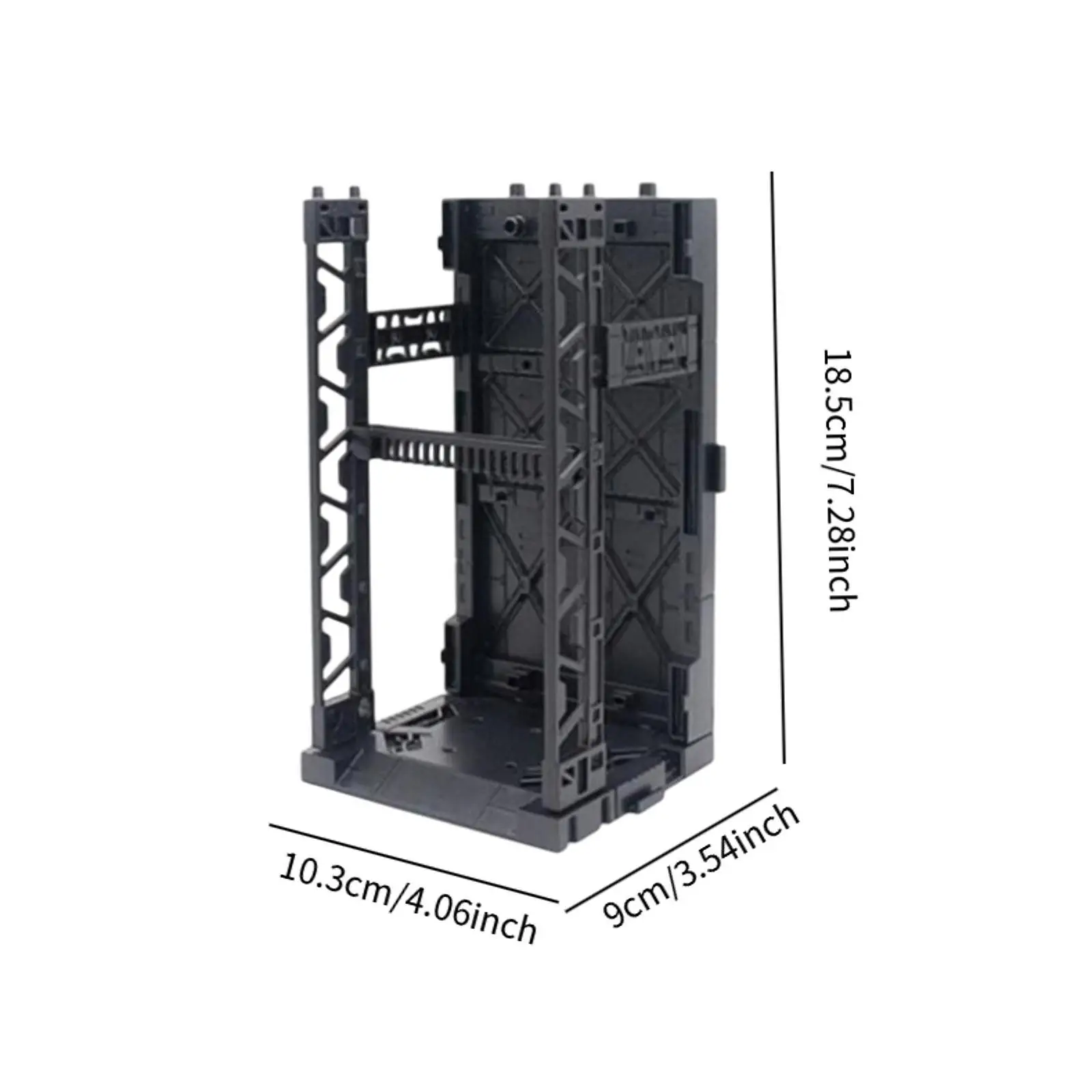 Interlocking Display Base Model Base Scene Home Decoration Tabletop Centerpiece Toy Storage Garage Model Kit Display Stand