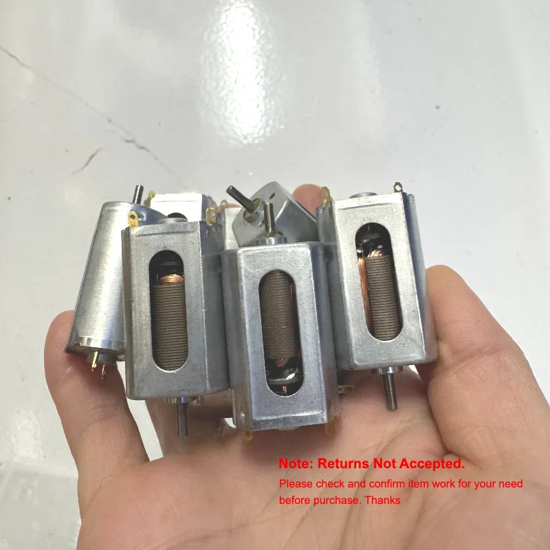 1PC Micro 180 Carbon Brush Motor DC 6V 9V 12V 16V 23700RPM High Speed DC Engine with Big Cooling Hole for Slot Car