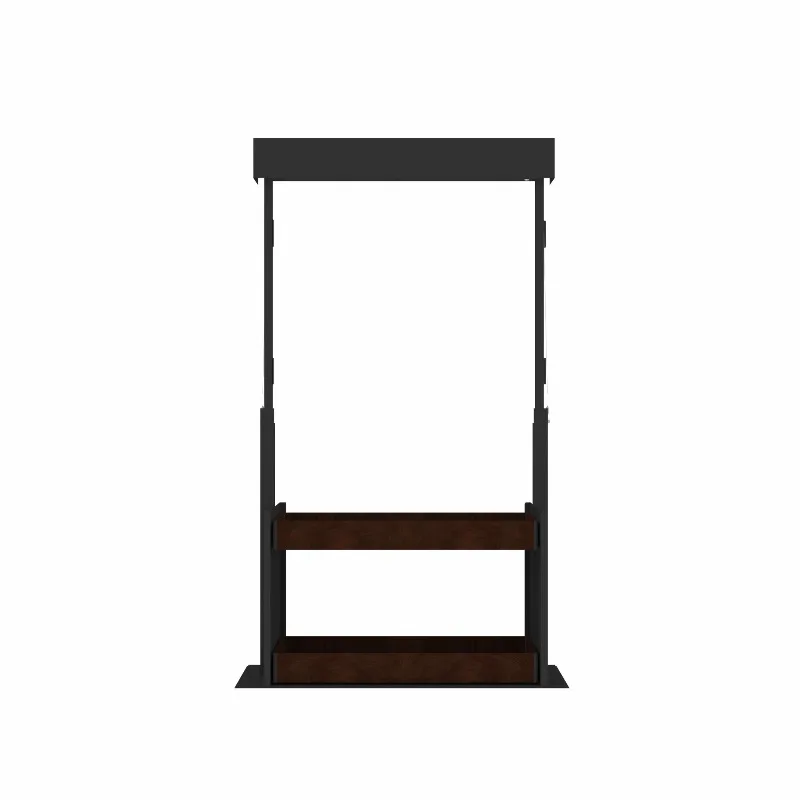 for Cabinet Kitchen Hanging Electric Lifting Intelligent Touch Pull Basket Pull-down Wood Grain Shelf Seasoning Storage Rack