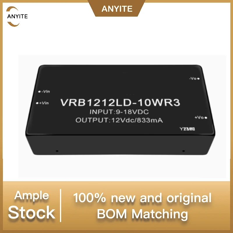 1PCS/LoT  VRB1205LD-10WR3  5V2A-10W  VRB1212LD-10WR3  12V833mA-10W