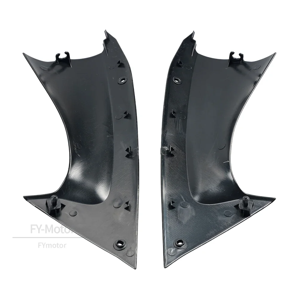 Motorcycle Unpainted Black ABS Air Duct Side Panels Fairing Cover Fit Yamaha YZF R6 2008 2009 2010 2011 2012 2013 2014