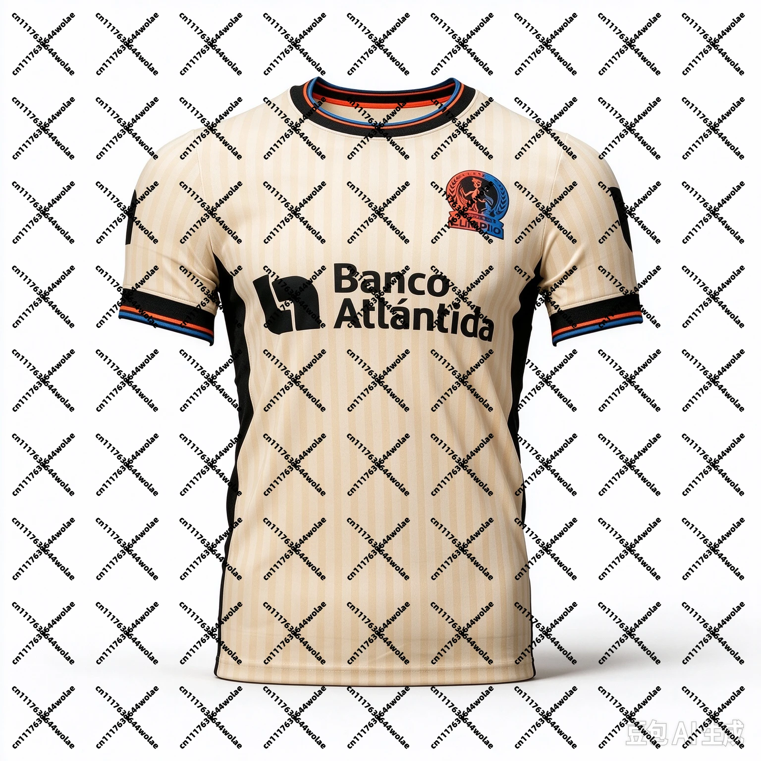 26-27 Honduras Mens Soccer Top Adult Breathable Quick-dry T-shirt CD Olimpia Unisex Outdoor Sports Home Training Football Jersey