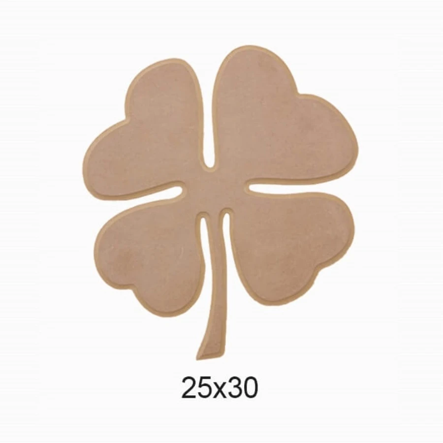 L132 Clover Supla, Hobby Wood Painting Mdf Supla