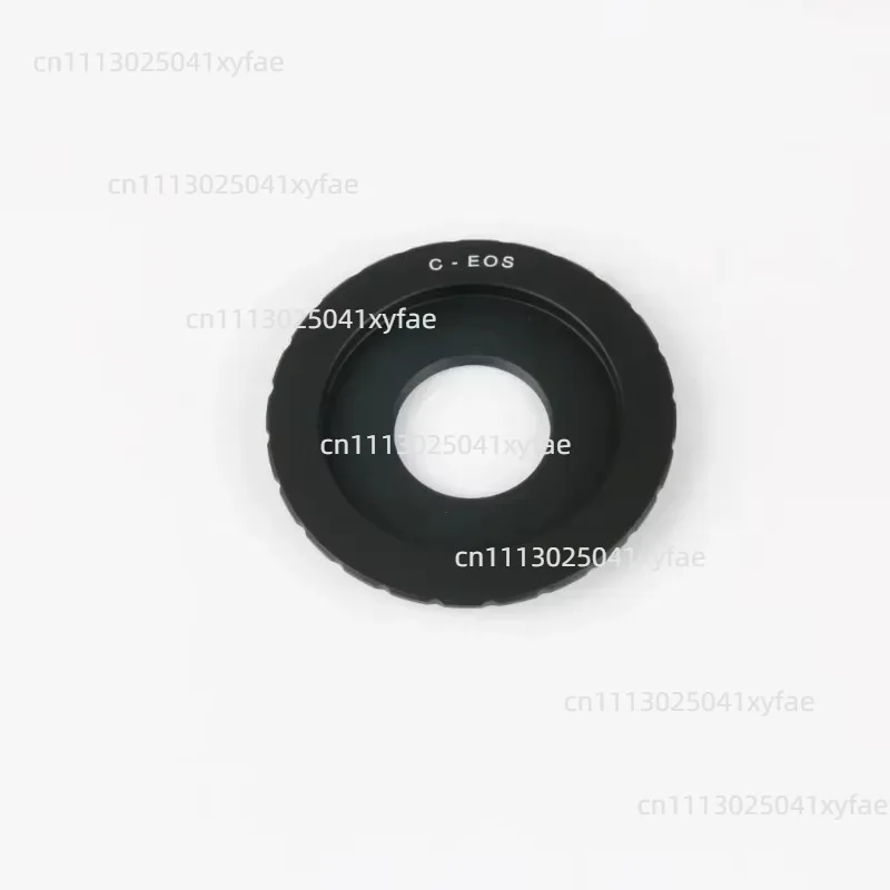 C-mount Lens Adapter C-EOS, C To EOS SLR Camera Ring Adaptor for Microscope Objective Lens