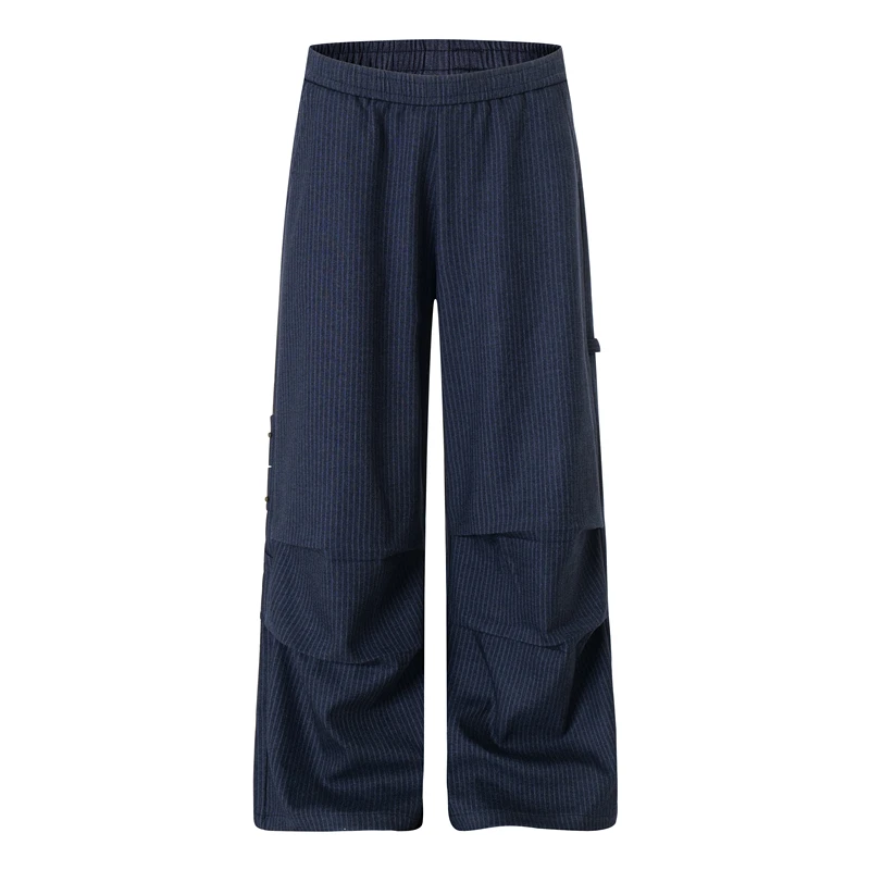 

Брюки унисекс GXFortune в американском ретро-стиле с принтом солнца и вертикальными полосками, повседневные, прямые, свободного кроя, с эффектом драпировки, дизайнерские