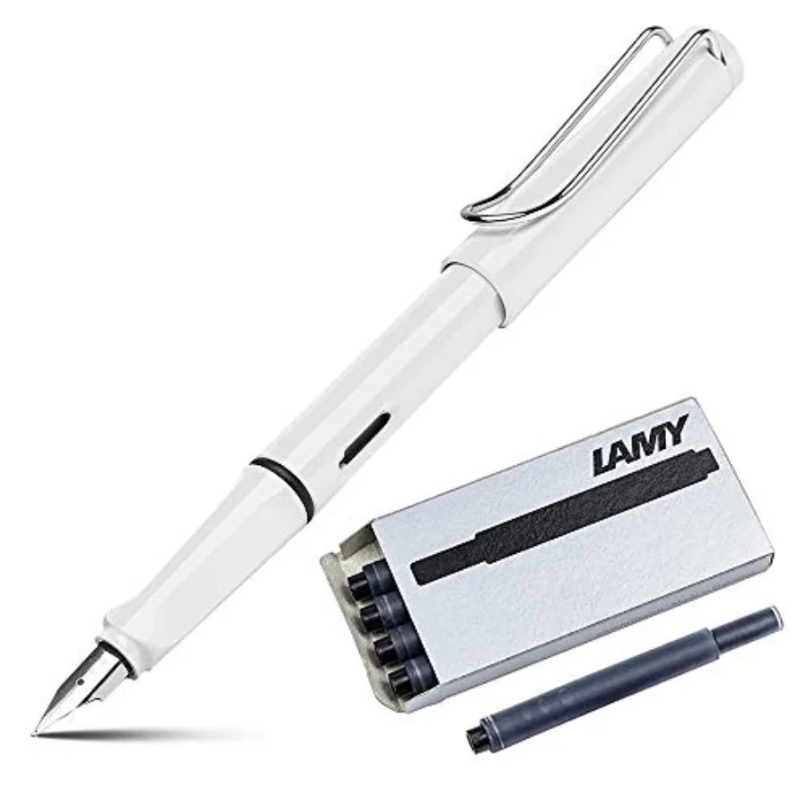 

Safari Fountain Pen 19M and 5 Ink Cartridges