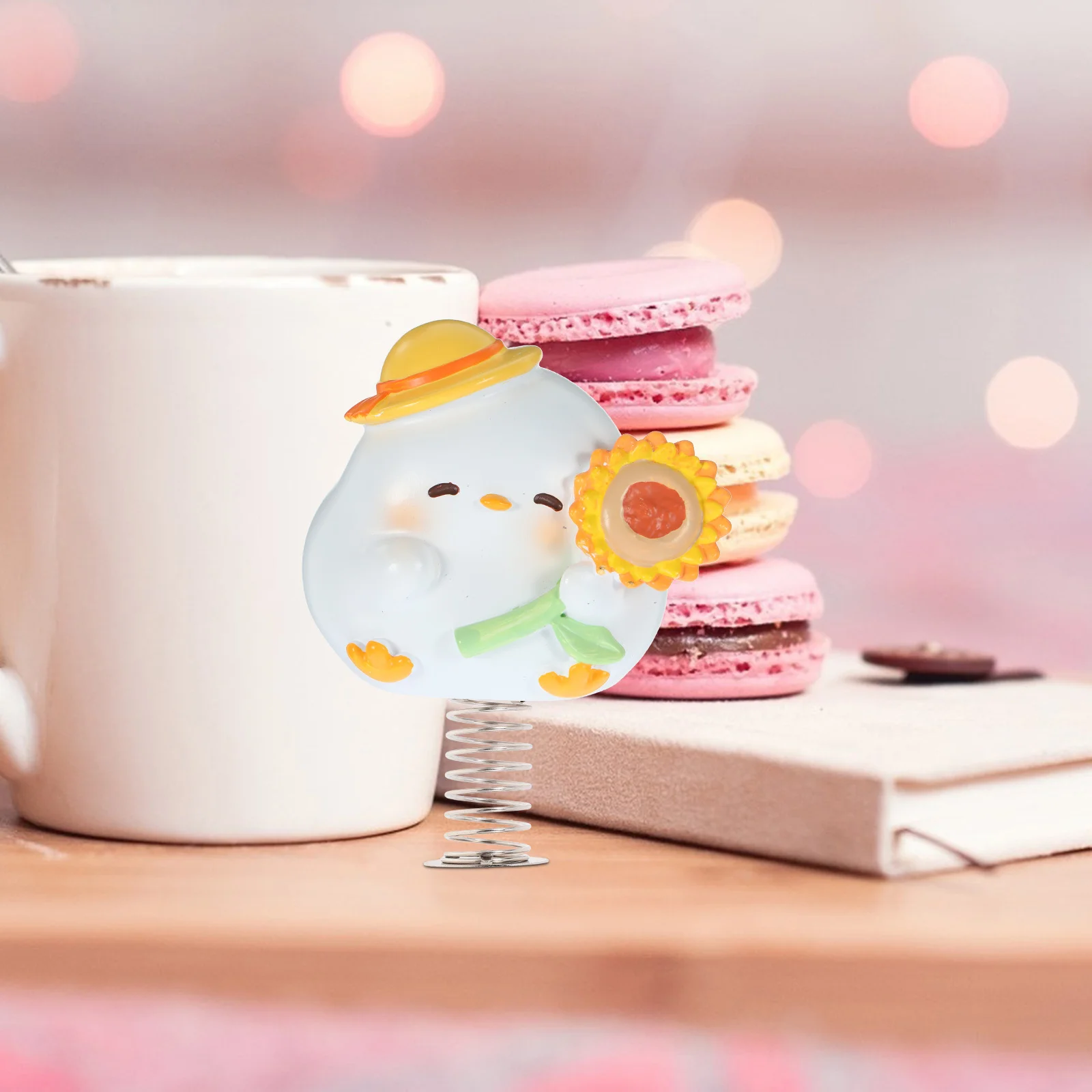 

10Pcs Dashboard Car Spring Bases Shaking Head Base for Motorcycle Car DIY Shaking Head Ornament Replacement Parts