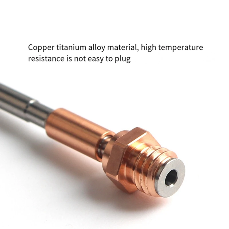 Für prusa mk4 hals hotend kit kupfer titan legierung 3d drucker teil für prusa mk4 kit 3d drucker zubehör