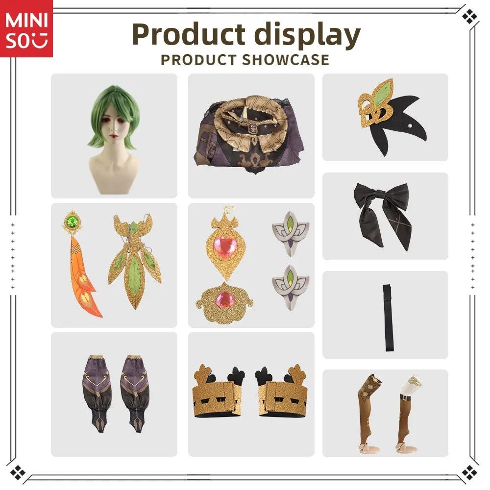 Miniso الأصلي الله كوس البدلة كولي تأثيري لعبة الرسوم المتحركة مجموعة كاملة كوس كوساكوني سومي التميمة C البدلة