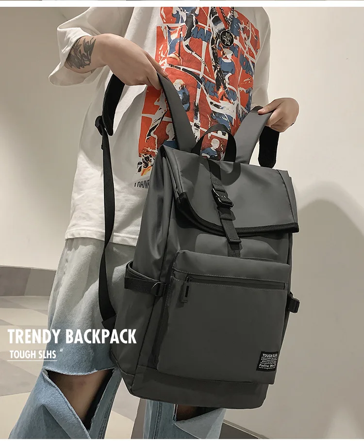 Expandable Travel Backpack Men Large Capacity Lightweight College Waterproof  Student Backpack 15.6” Laptop Bag  for Gifts