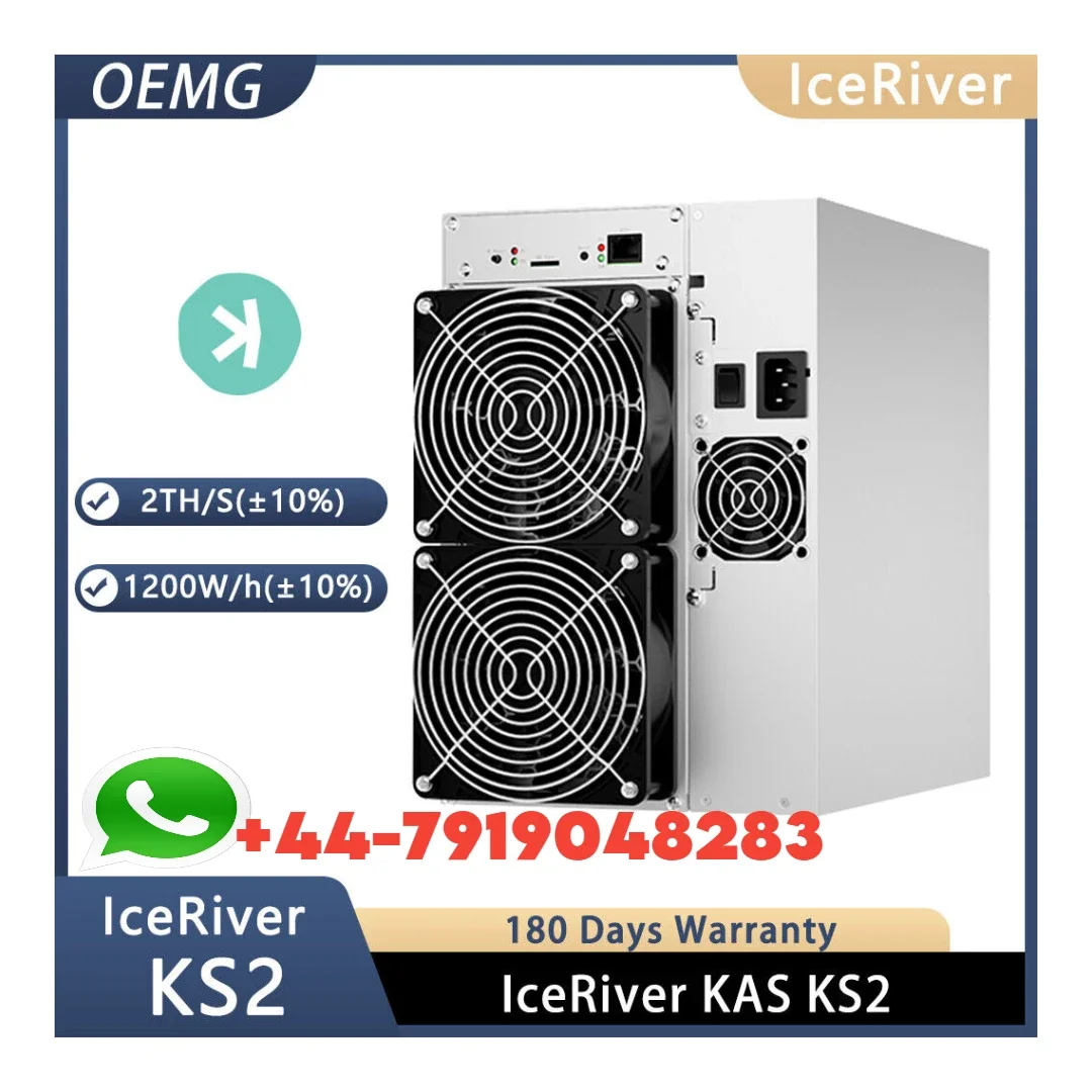 

Q1 LEGIT IceRiver KS2 (2 TH/s) Kaspa Miner - New (KAS) - 1200 Вт