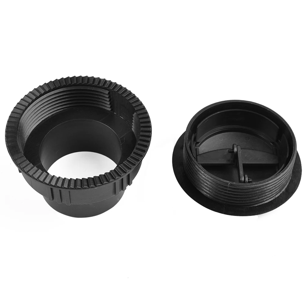 Ventilasi AC Outlet untuk mobil, Bus RV Yacht ATV 60mm ABS A/C ventilasi udara keluar berputar Interior langit-langit bulat