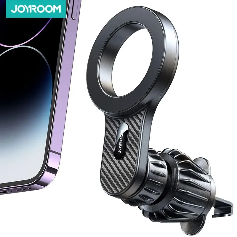 Joyroom Universal Magnetic Car Phone Holder Strong Car Air Vent Phone Mount Compatible with iPhone 12 13 14 Samsung