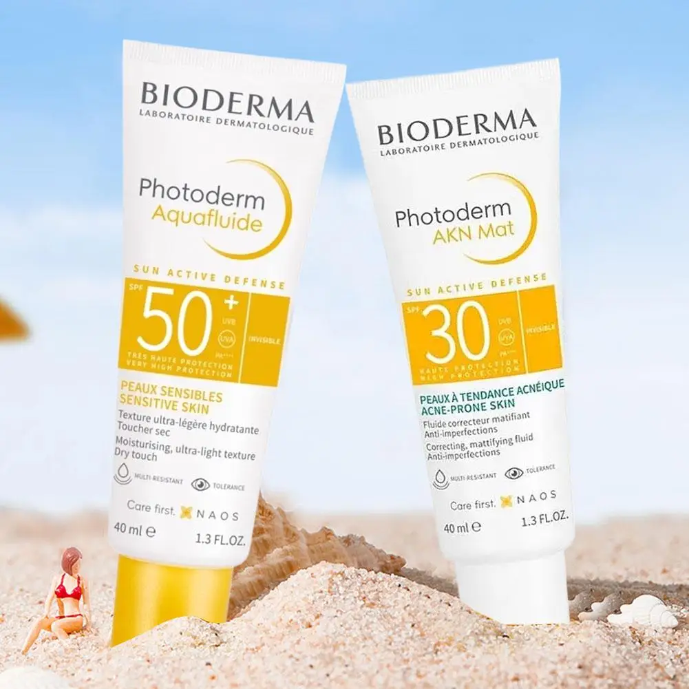 BIODERMA تبييض واقية من الشمس SPF90 + حماية من الأشعة فوق البنفسجية شاشة الشمس Lsolation ترطيب اشراق الوجه الجسم الأسلحة الفخذين Sunblock
