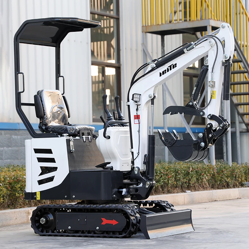 เครื่องขุดดินขนาดเล็กเครื่อง LT1010ตะขอทางการเกษตรเครื่องจักรเคลื่อนย้ายดินรถขุดขนาดเล็ก