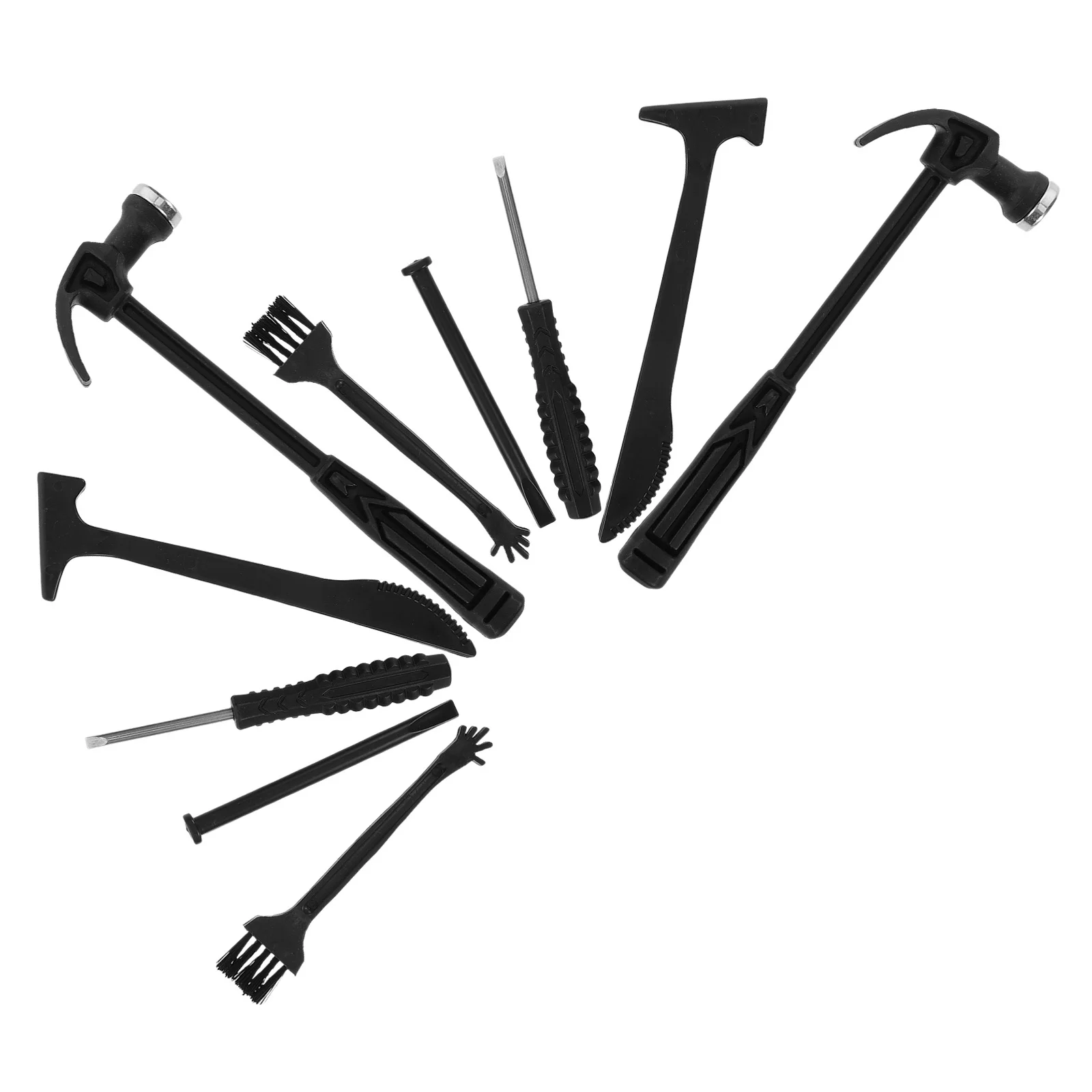 

12Pcs Archaeological Excavation Tool Kit Ergonomic Handles Brush Chisel Hammer Lightweight for Kids Outdoor Digging