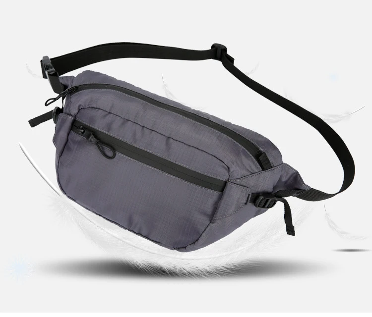 

Mountaineering Outdoor Insulated Waist Bag Sports Diagonal Cross Folding Bag Multi Functional And Large Capacity Crossbody Bag