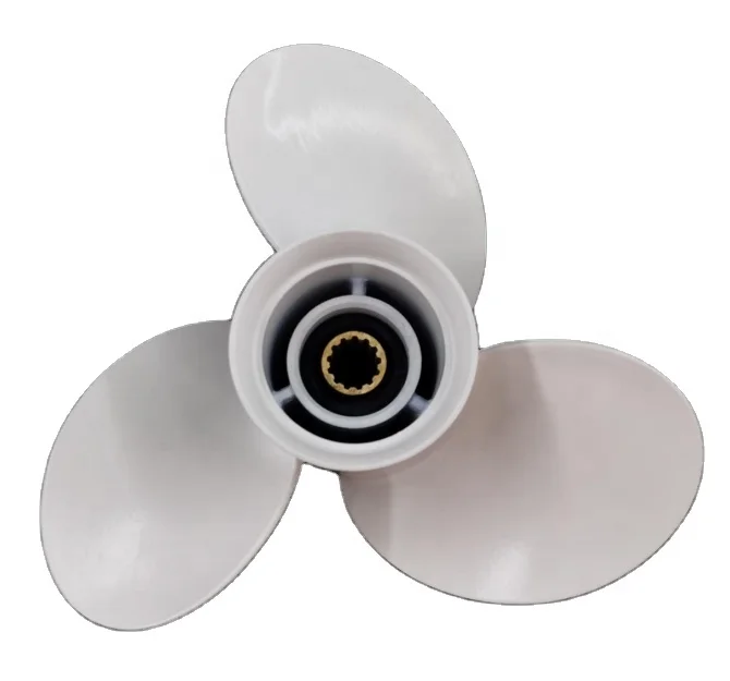 Polyda 25-60HP 10 3/8X13 -G Boat ALUMINUM Marine OUTBOARD PROPELLER MATCHED for YAMAHA Engine 6H5-45945-00-00