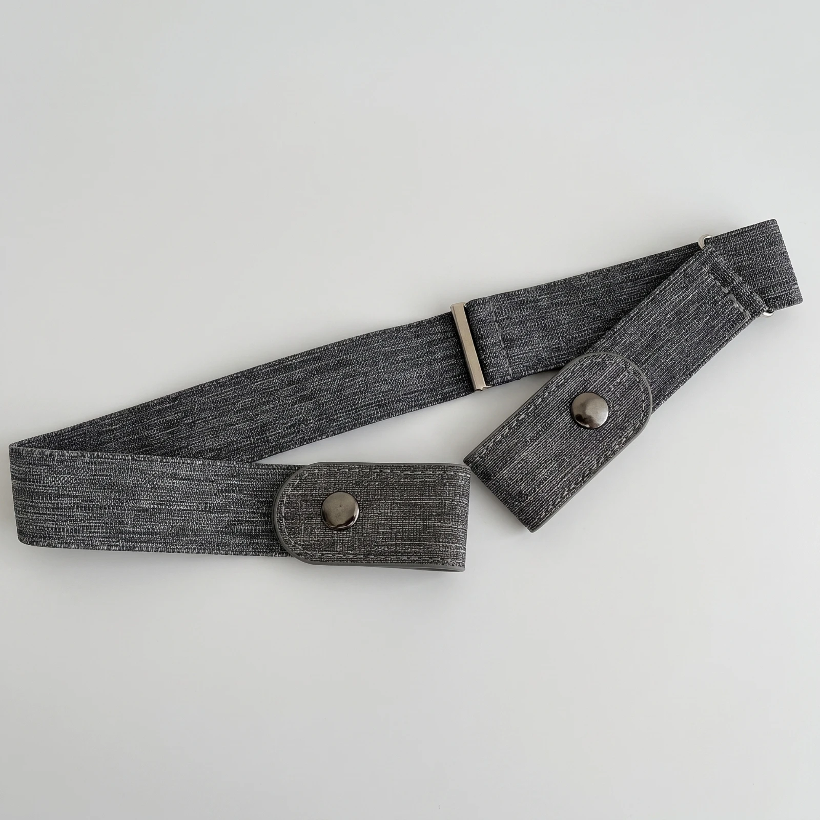 Elastic Waist Belt Bucklebuckleless Adjustable Stretch Belt Waistband Comfortable Accessory Easy to Use for Children, Daily Wear