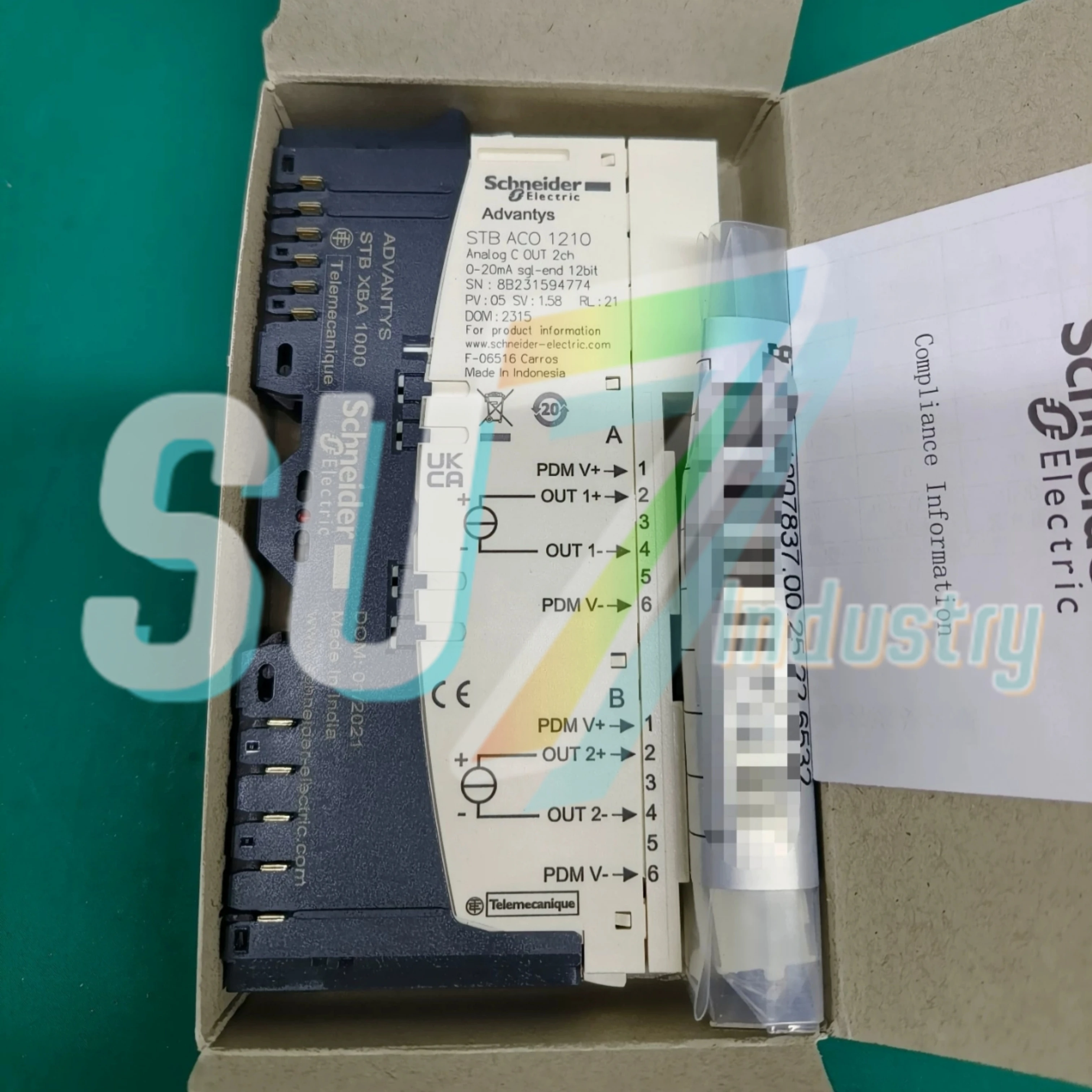 وحدة plc جديدة في الصندوق STBACI1400K STBACO0220K STBACO1210K STBACO1225K STBART0200K STBDDI3610K STBDDI3725KC STBDDI3725K