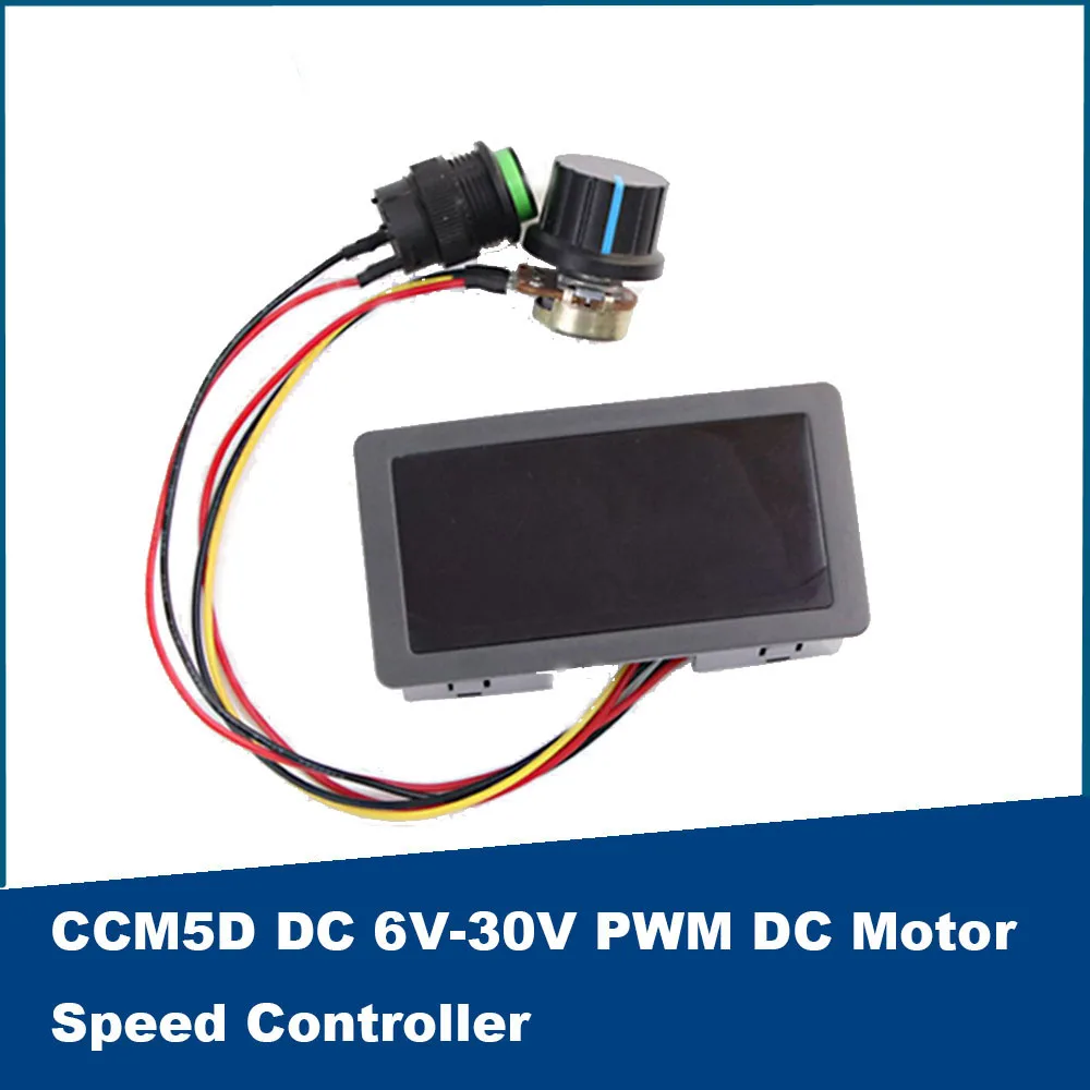 CCM5D PLC Цифровой дисплей ШИМ Регулятор двигателя постоянного тока 6 В 12 В 24 В Контроллер скорости двигателя может CW CCW Переключатель Бесступенчатая смена скорости
