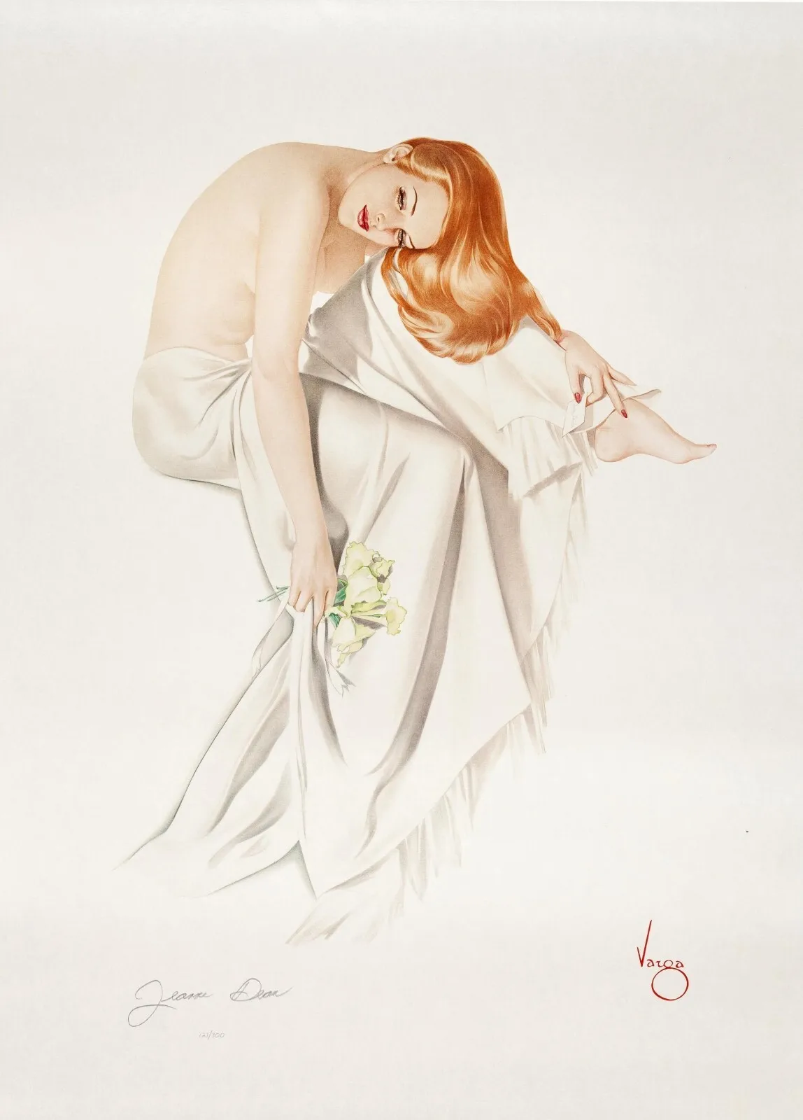 ALBERTO VARGAS Pin-up Art Poster or Rolled Canvas Print 