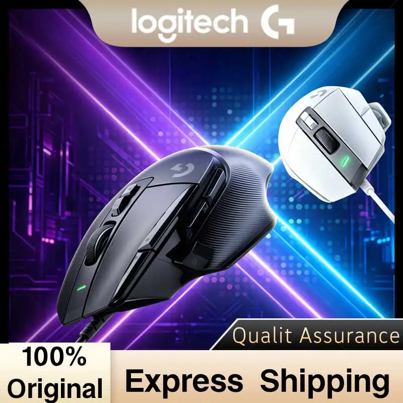 Logitech G502 X Wired Gaming Mouse Hero 25K Sensor 25600 DPI Lightforce Optical Mechanical Esports Mouse