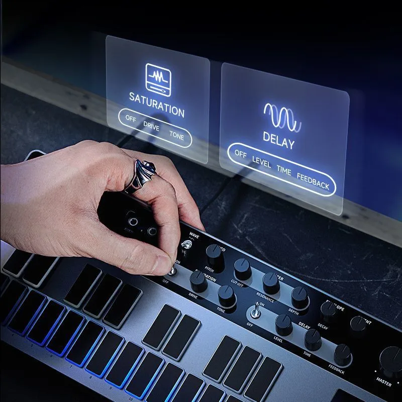 Electronic Keyboard B1 Synthesizer Built-in Effects Portable Professional Performance Arranger
