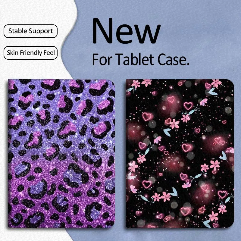 

Beautiful Luminous Love For Xiaomi Mi Pad Mini 4 5 6 7 SE Pro Plus Redmi Pad 2 SE 2025 8.8 11 Foldable Tablet Case Gift