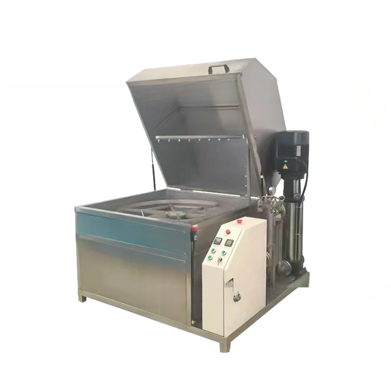 Automatic cleaning equipment for hardware mechanical parts, oil, rust, and wax removal, high-pressure rotary washer