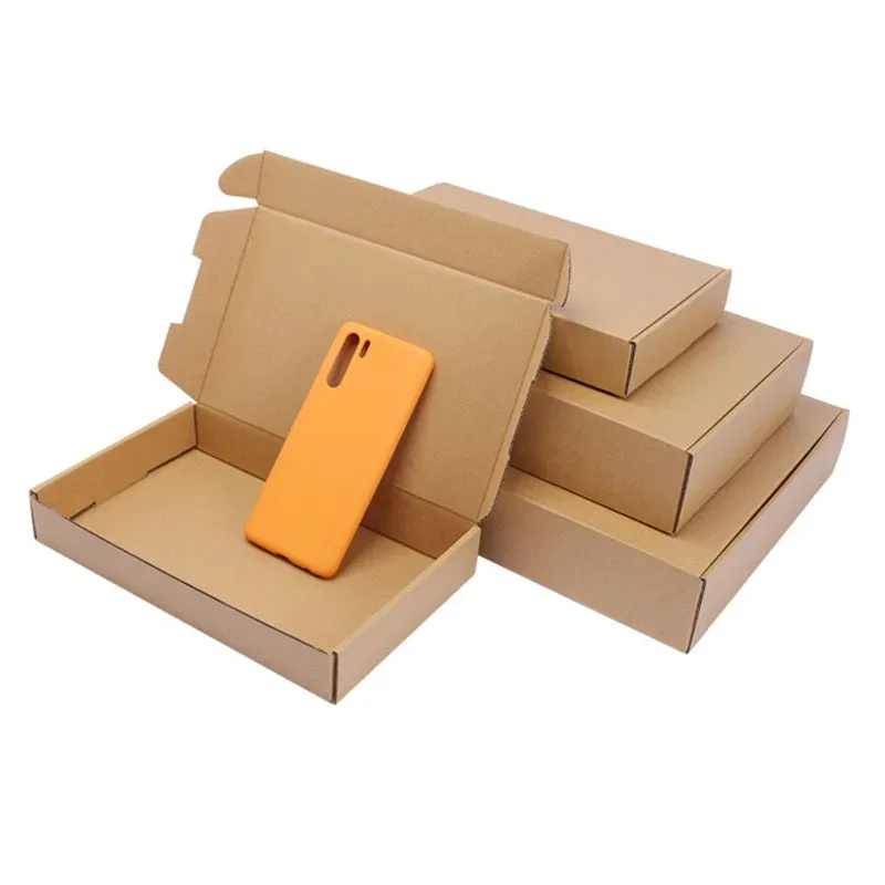 10/30 PCS Extra hard white/brown multi-size brown carton packaging wedding party small gift chocolate candy event gift box