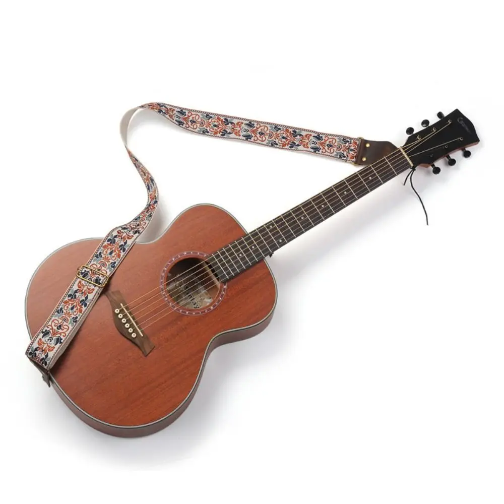 correia-de-guitarra-vintage-com-flores-bordadas-alca-de-couro-e-algodao-ajustavel-para-guitarra-eletrica