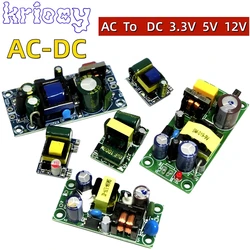 AC-DC 3.3V/5V/12V Precision Buck Converter AC220v toDC 3.3V/5V/12V DC step down Transformer power supply module 1A 12W 2A 700MA
