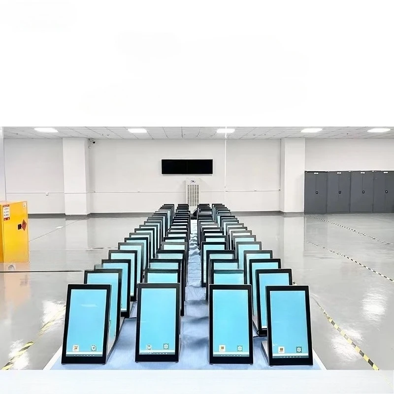 Restaurant Hotel Retail Table Top LCD Monitor 10-Point Capacitive Touchscreen Advertising Screen Display Store Digital Signage