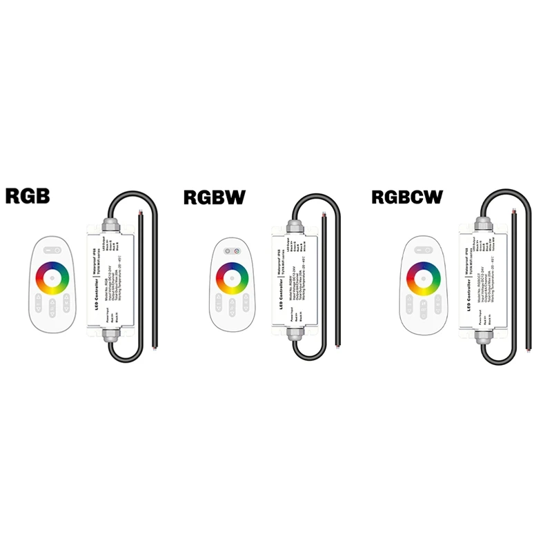 

Tuya WIFI DC12V 24V LED Strip Waterproof Controller IP68 Rain-Proof With Tuya Voice Remote Control RGB