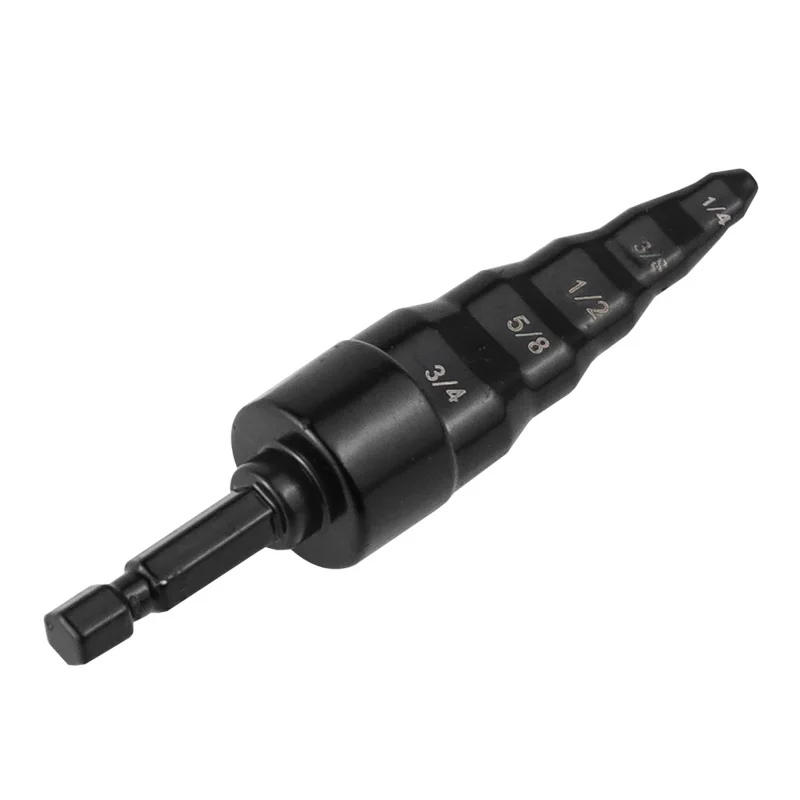 Expansor de tubo de cobre para MANGO Hexagonal, taladro manual, herramienta de tubo de aire acondicionado en expansión de 1/4 "3/8" 1/2 "5/8" 3/4"