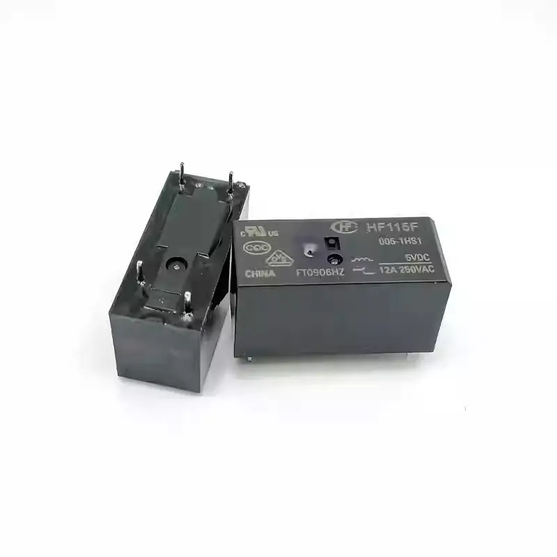 5PCS Relays HF115F-005-1HS1  HF115F-012-1HS1  HF115F-024-1HS1  4PIN  12A