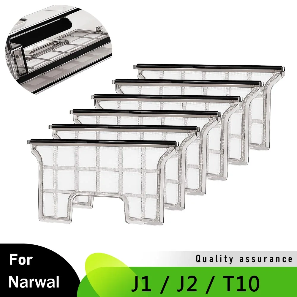For Narwal T10 J1 J2 Vacuum Accessories Featuring Screen Dust Trash Box Filters Parts Mesh Screen Filters for Effective Cleaning