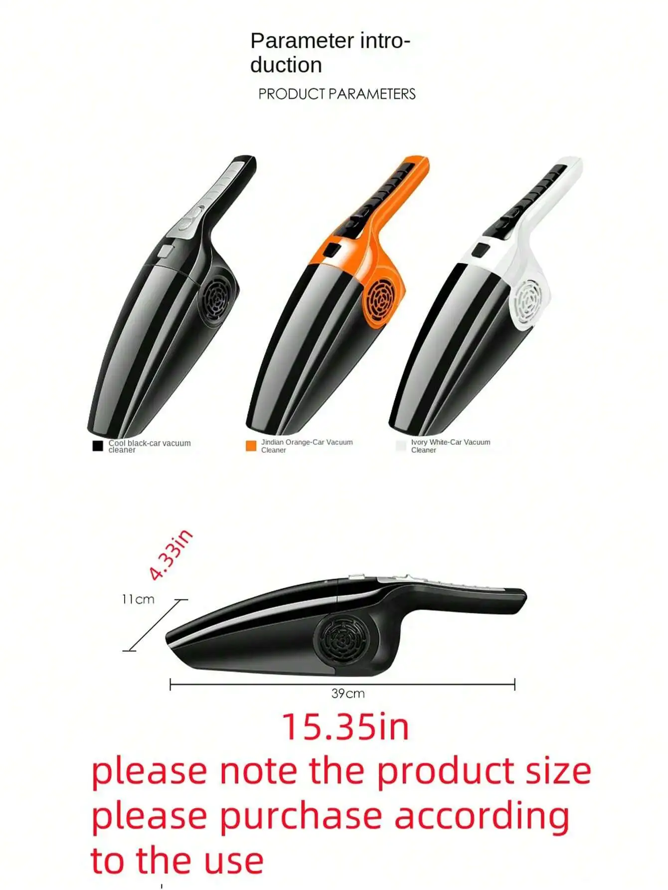 Автомобильный пылесос 5000 мбар, мощность сильного всасывания, сухой/влажный двойной бытовой беспроводной мини-пылесос