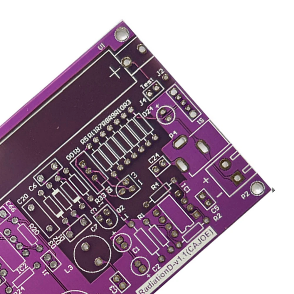 Imagem -02 - Diy Geiger Counter Parts Kit Module Detector de Radiação Nuclear com Função Sonora e Luminosa