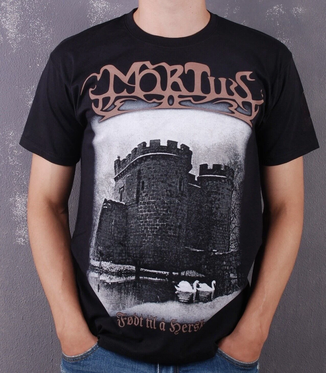 Mortiis - Fodt Til A Herske (FOTL) Black T-Shirt emperor