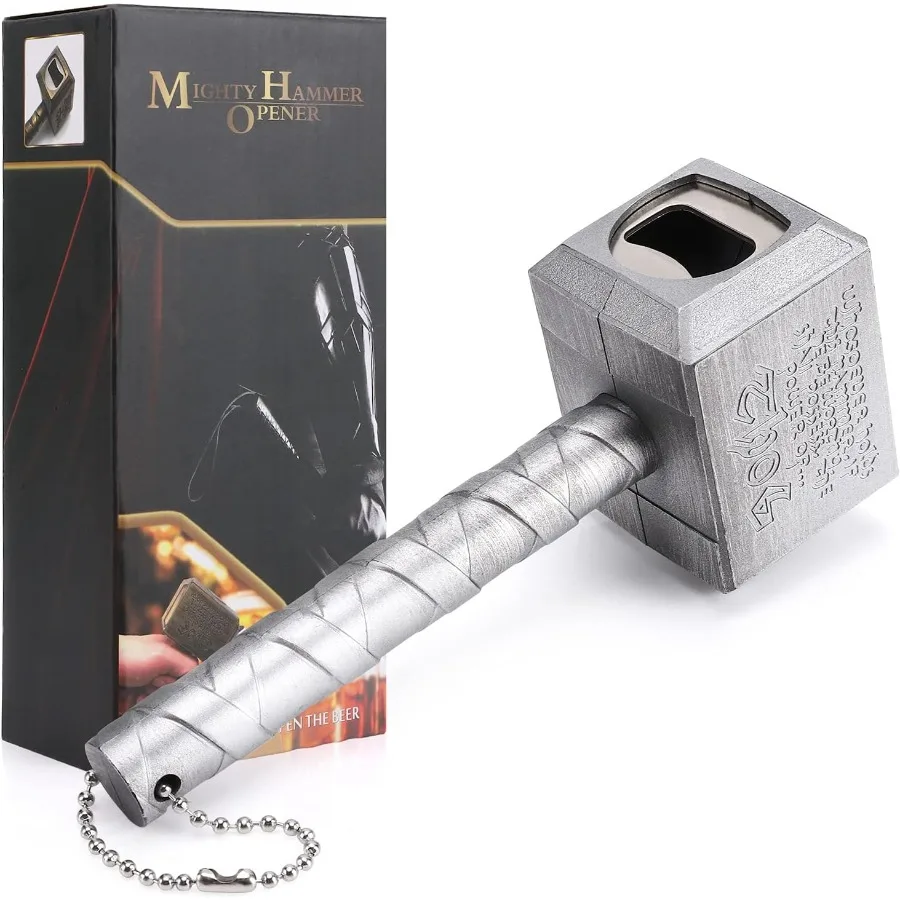 

Beer Bottle Opener with Magnet Gts for Men Husband Dad Boyfriend Silver