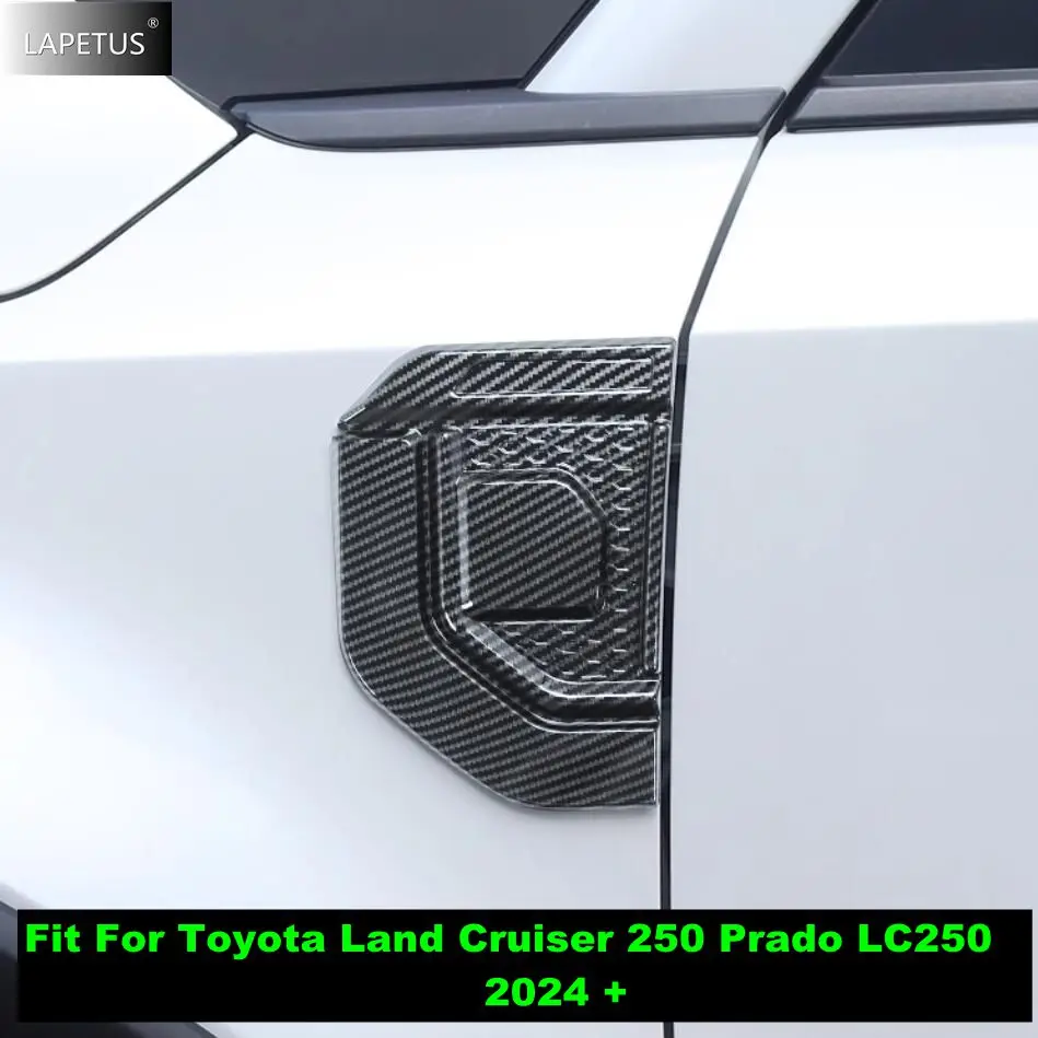 

ABS Car Side Door Leaf Panel Fender Decor Stickers Cover Trim ABS Accessories For Toyota Land Cruiser Prado 250 LC250 2024 2025