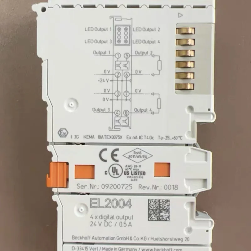 BECKH OFF EL1004 EL2004 I/O Series Input Output Bus Terminals PLC Module New And Original