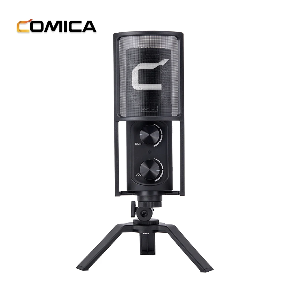 

COMICA STM-USB Versatile USB Condenser Cardioid Microphone ,USB-C Interface Design, Universal for Computer and Phone